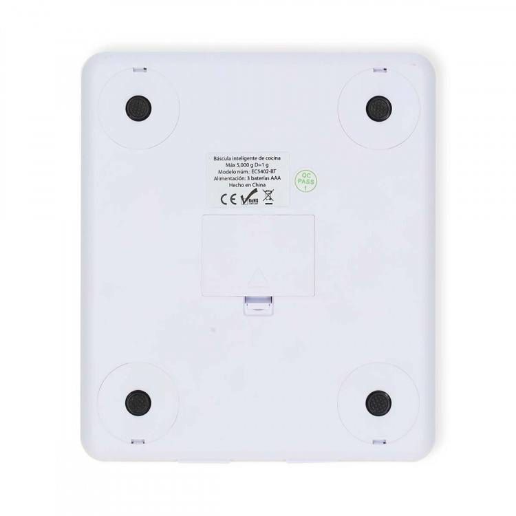 Nedis SmartLife köksvåg | Bluetooth® | Glas / Plast | Vit Nedis SmartLife köksvåg | Bluetooth® | Glas / Plast | Vit