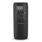 Nedis Laddningsbar luftkompressor | 0.1 - 10.3 Bar | Dunlop ventil | Driftlägen: Bil / motorcykel / cykel / boll | Ja | Lufttrycksmätare