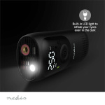 Nedis Laddningsbar luftkompressor | 0.1 - 10.3 Bar | Dunlop ventil | Driftlägen: Bil / motorcykel / cykel / boll | Ja | Lufttrycksmätare