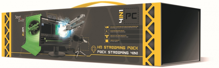 Steelplay HD Streaming Pack tillbehörspaket