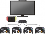 Steelplay GameCube Controller Adapter - fyra-ports adapter, Switch