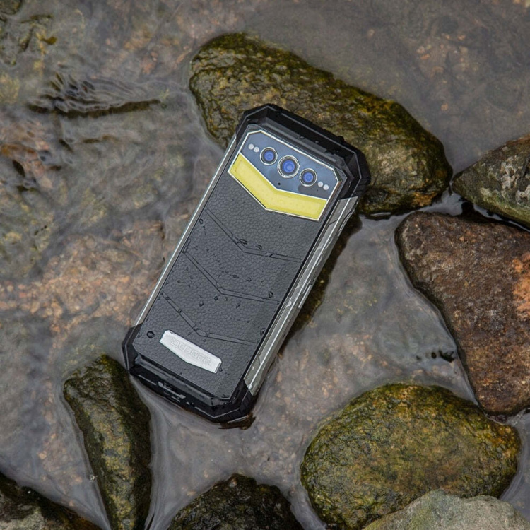 Doogee S100 Pro-telefon, 256/12 GB, svart