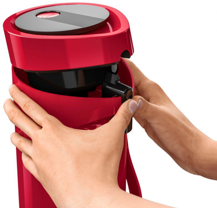 Tefal Ponza pumptermos, röd Tefal Ponza pumptermos, röd