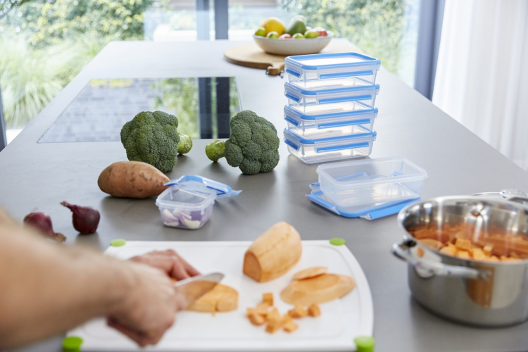 Tefal MasterSeal MealPrep förvaringsbehållare, 5 x 0,8 L Tefal MasterSeal MealPrep förvaringsbehållare, 5 x 0,8 L