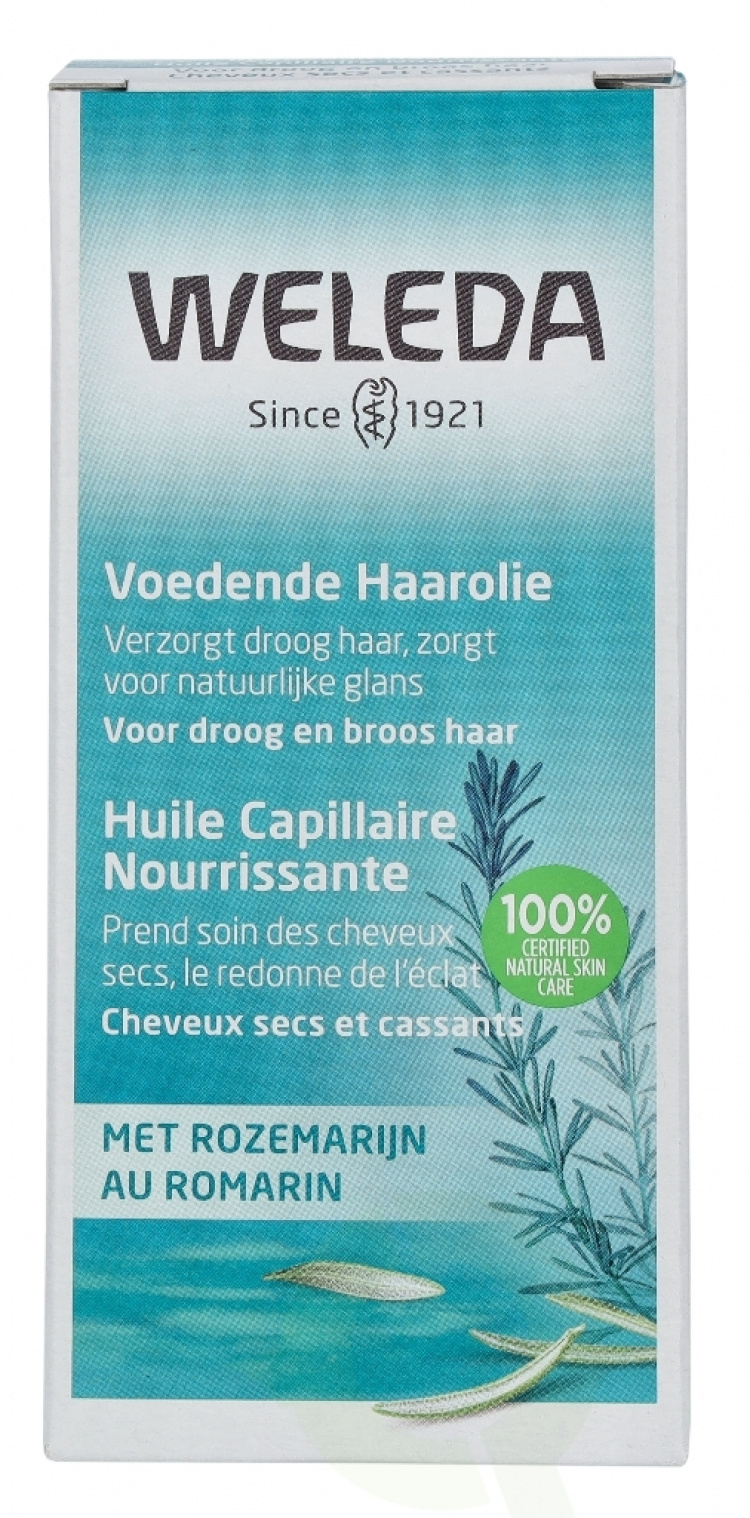 Weleda Nourishing Hair Oil 50 ml With Rosemary