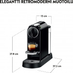 Nespresso Citiz kapselmaskin, svart