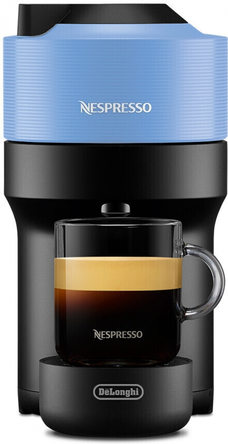 Nespresso Vertuo POP ENV90. kaffekapselmaskin, blå