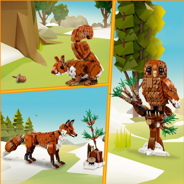 LEGO Creator 31154 - Skogens djur Räv