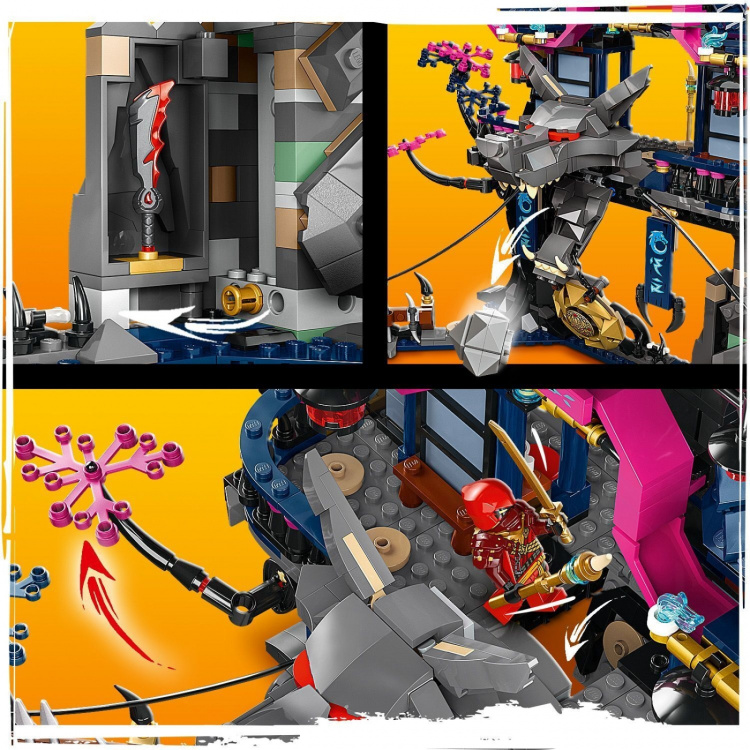 LEGO Ninjago 71813 - Wolf mask shadow dojo