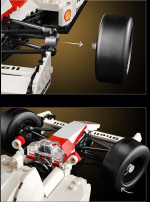 LEGO Icons 10330 - McLaren MP4/4 & Ayrton Senna