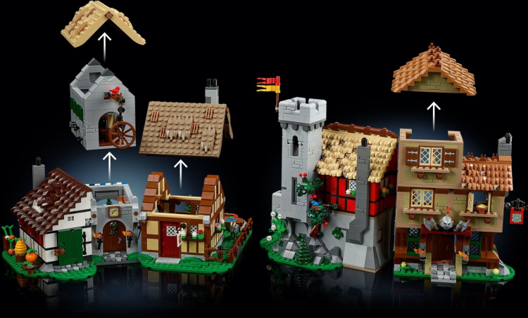 LEGO Icons 10332 - Medeltida stadstorg