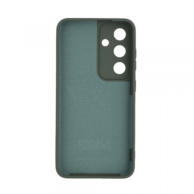 Onsala Mobilskal Silikon Olive Green - Samsung S24 5G