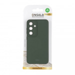Onsala Mobilskal Silikon Olive Green - Samsung S24 5G
