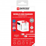 SKROSS World USB Charger AC65PD USB-C PD + USB-A 65W SKROSS World USB Charger AC65PD USB-C PD + USB-A 65W