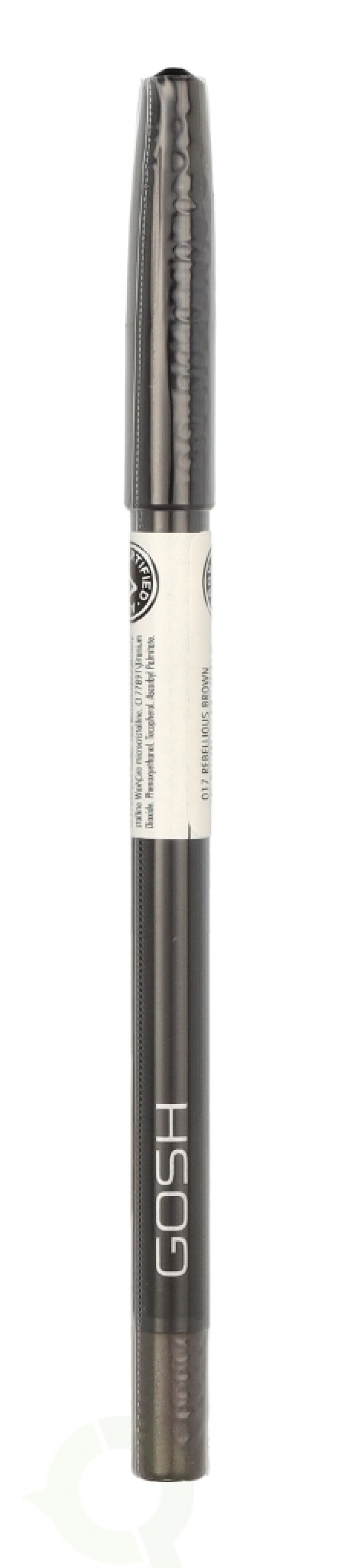 Gosh Velvet Touch Waterproof Eyeliner 1.2 g 017 Rebellion Brown