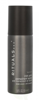 Rituals Homme 24H Anti-Perspirant Spray 50 ml Cedar Wood + Vit E Complex