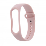 Armband i Silikon till Xiaomi Mi Band 3 / 4, Powder pink Armband i Silikon till Xiaomi Mi Band 3 / 4, Powder pink