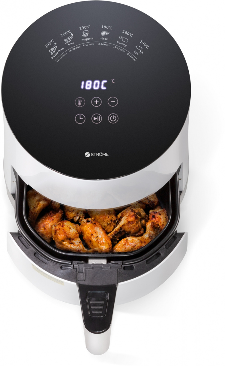 Ströme Hot Air Fryer, Vit