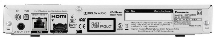 Panasonic DMP-BDT168EG Smart Blu-ray-spelare