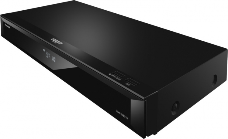 Panasonic DMR-UBC70EGK 4K UHD-uppskalande Blu-ray-spelare och 500 GB HD-set-top-box, svart