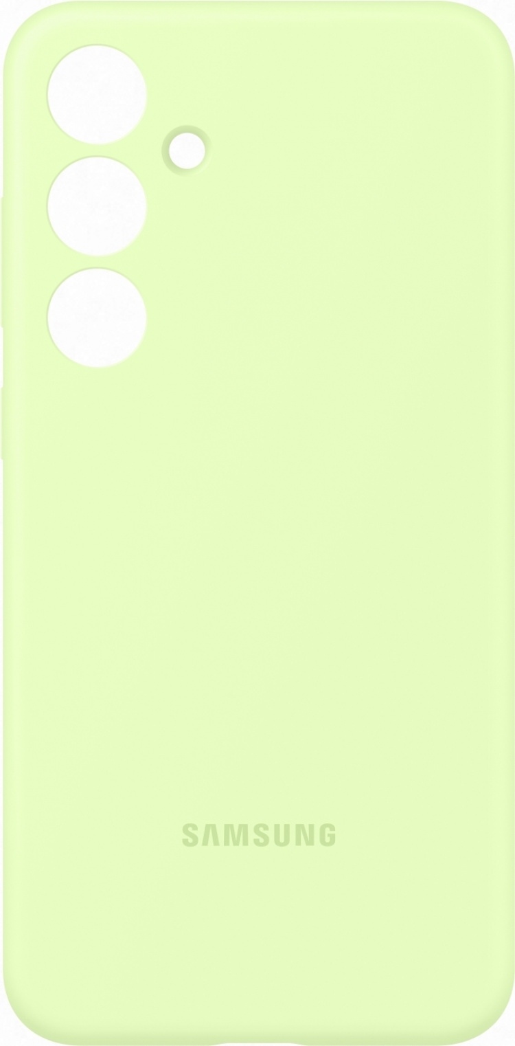 Samsung Galaxy S24+ silikonfodral, ljusgrön Samsung Galaxy S24+ silikonfodral, ljusgrön