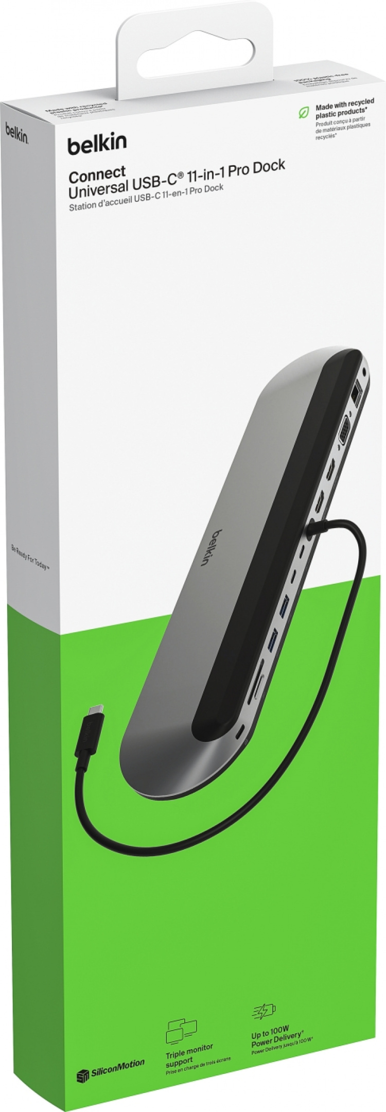 Belkin INC014btSGY USB-C dockningsstation
