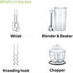 Braun HM5137WH MultiMix 5 elektrisk visp