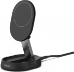 Belkin BoostCharge Pro Foldable Qi2 Laddningsdocka, svart