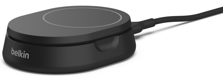 Belkin BoostCharge Pro Foldable Qi2 Laddningsdocka, svart