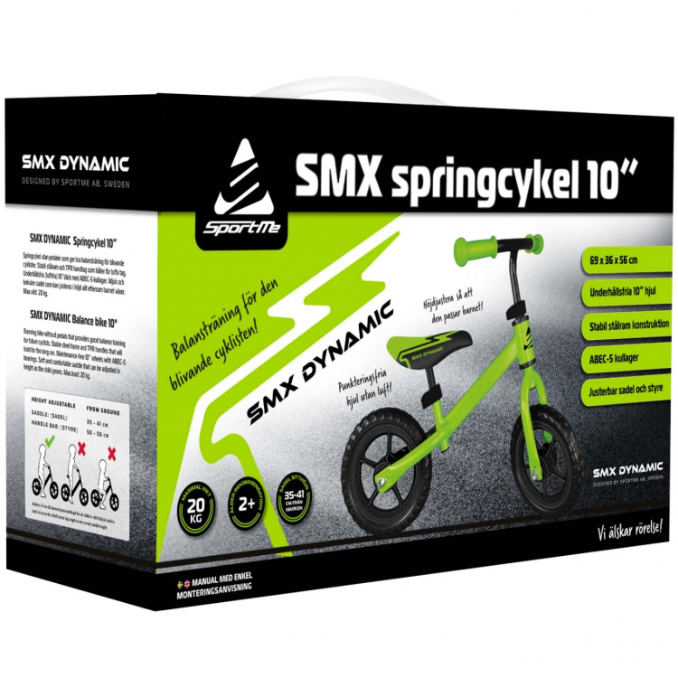 SportMe Balanscykel SMX 10 tum