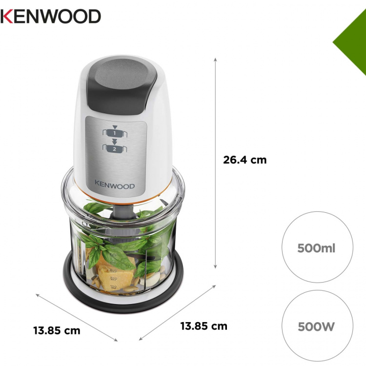 Kenwood Mini Chopper CHP61.100WH EasyChop Kenwood Mini Chopper CHP61.100WH EasyChop