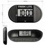 ParkLite Elektronisk P-skiva Solcell Två displayer