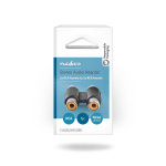 Nedis Stereo Audio Adapter | 2x RCA Hona | 2x RCA Hona | Nickelplaterad | Rak | ABS | Svart | 1 st. | Låda