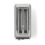 Nedis Brödrost | 4 Brödskivor | 2 Långa Fack | Brunhetsgrad: 7 | Avfrostingsfunktion | Aluminium / Silver Nedis Brödrost | 4 Brödskivor | 2 Långa Fack | Brunhetsgrad: 7 | Avfrostingsfunktion | Aluminium / Silver