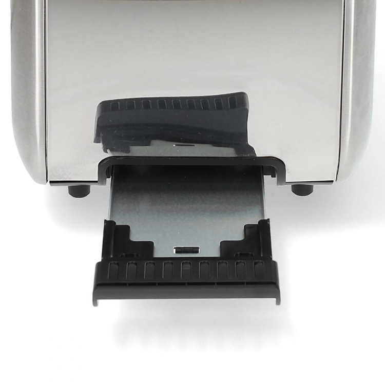 Nedis Brödrost | 4 Brödskivor | 2 Långa Fack | Brunhetsgrad: 7 | Avfrostingsfunktion | Aluminium / Silver Nedis Brödrost | 4 Brödskivor | 2 Långa Fack | Brunhetsgrad: 7 | Avfrostingsfunktion | Aluminium / Silver