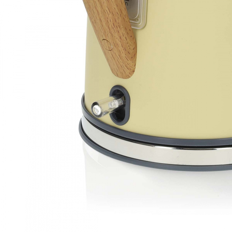 Nedis Vatten kokare | 1.7 l | Soft-Touch | Gul | Roterbar 360 grader | Dolt värmeelement | Strix® kontroll | Koka-tort funktion Nedis Vatten kokare | 1.7 l | Soft-Touch | Gul | Roterbar 360 grader | Dolt värmeelement | Strix® kontroll | Koka-tort funktion