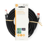 Nedis CAT6 Nätverkskabel | RJ45 hane | RJ45 hane | S/FTP | 10.0 m | Rund | LSZH | Svart | Label Nedis CAT6 Nätverkskabel | RJ45 hane | RJ45 hane | S/FTP | 10.0 m | Rund | LSZH | Svart | Label