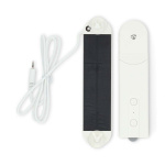 Nedis SmartLife Robot med Gardin | Kabelsystem | Panelgardiner / Romerska persienner / Rullgardiner | Solar Powered / Strömadapter | 2000 mAh | Bluetooth® | Vit