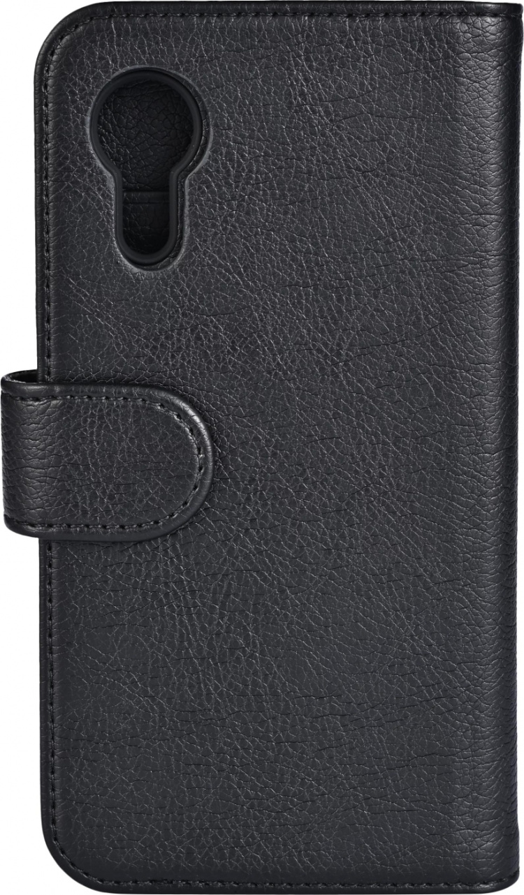 Essentials Samsung XCover 5 PU wallet, detach, 3 cards, Black