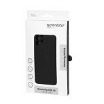 Essentials Samsung Galaxy A53 silicone back cover, Black