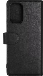 Essentials Samsung Galaxy A23/A23 5G PU w.,detach,3 card, Blk