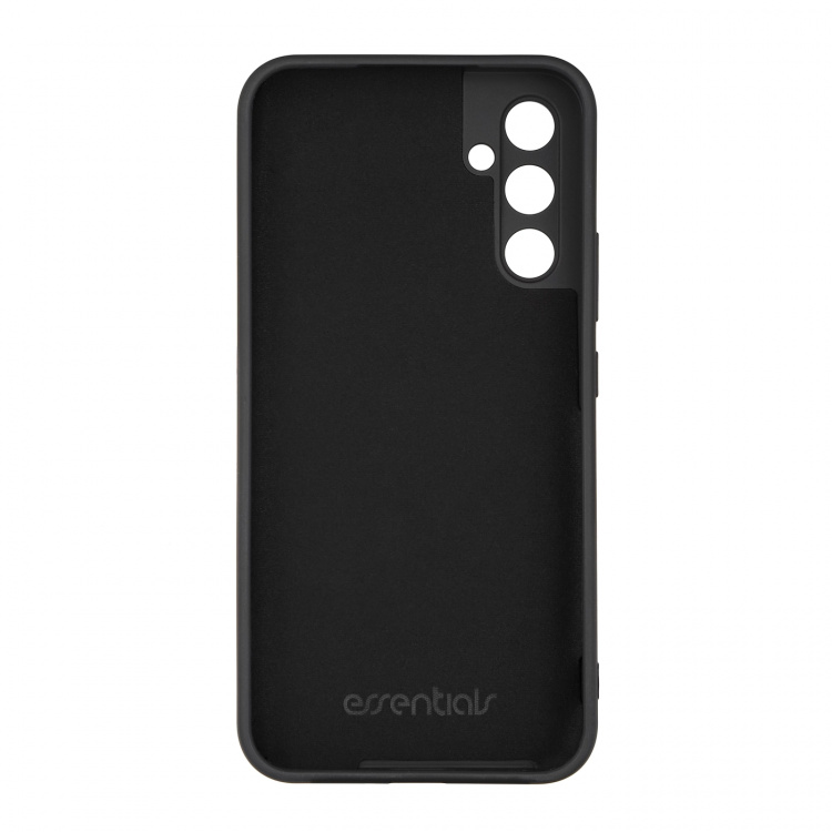 Essentials Samsung Galaxy A34 5G silicone back cover, black