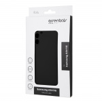 Essentials Samsung Galaxy A34 5G silicone back cover, black