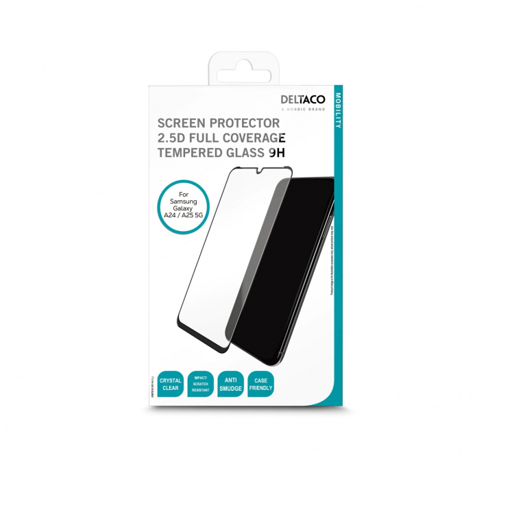 DELTACO Screen protector, Samsung Galaxy A24 4G/A25 5G