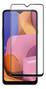 panzer Samsung Galaxy A21, Full-Fit Glass, black