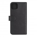 Essentials iPhone 14 Plus PU wallet, detach, 3 card,Black