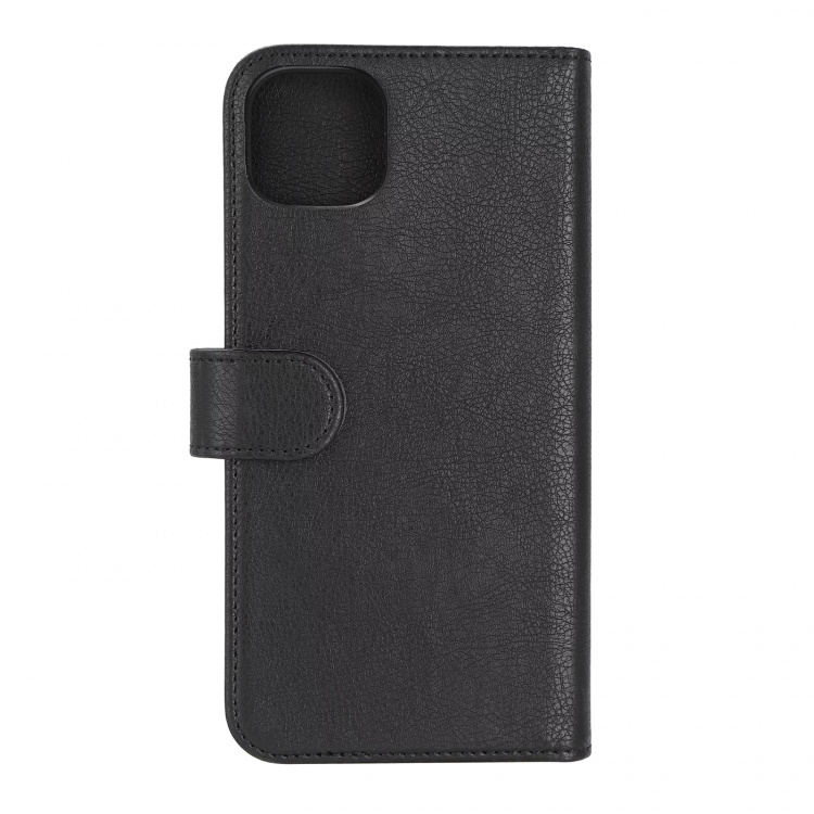 Essentials iPhone 14 Plus PU wallet, detach, 3 card,Black