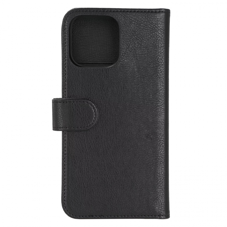 Essentials iPhone 14 Pro Max PU wall,detach,3 card,Black