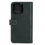 Essentials iPhone 14 Pro Leather wallet,detachable,Green