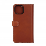 Essentials iPhone 15 leather Mag wallet, detachable, magnetic, brown